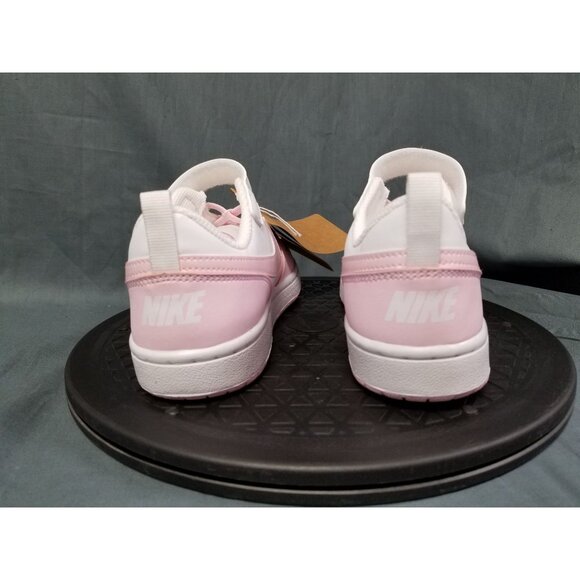 Nike Girls Court Borough Low Recraft (PS) Sneakers Pink White Size12c NEW NO BOX - Picture 7 of 11